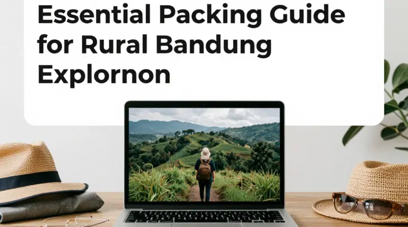 Essential Packing Guide for Exploring Rural Bandung