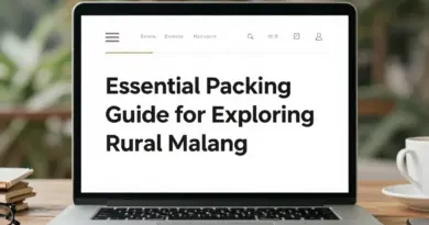 Essential Packing Guide for Exploring Rural Malang