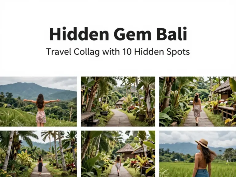 Hidden Gems in Bali: 10 Places Most Tourists Miss