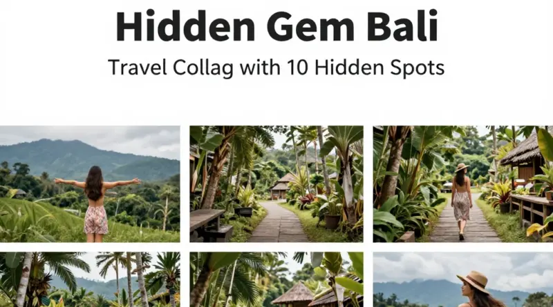 Hidden Gems in Bali: 10 Places Most Tourists Miss