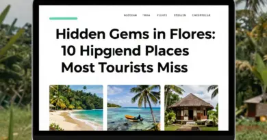 Hidden Gems in Flores: 10 Places Most Tourists Miss