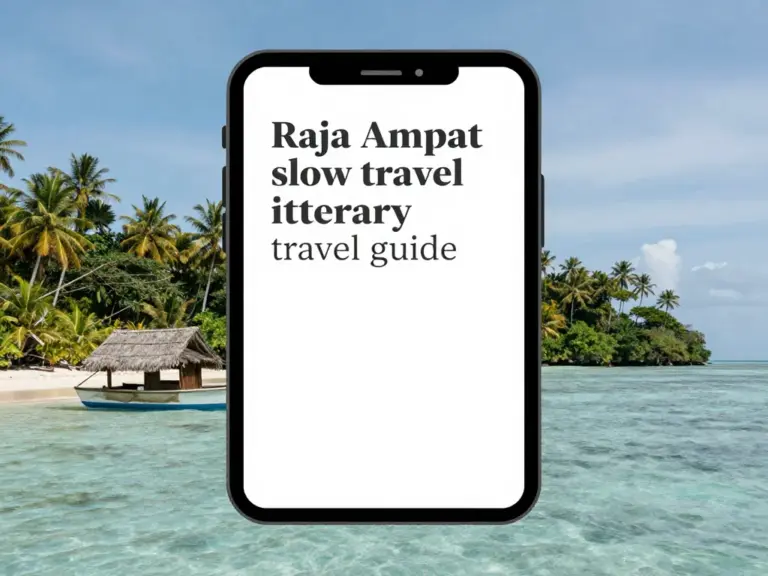 Raja Ampat Travel Guide: The Ultimate Slow Travel Itinerary