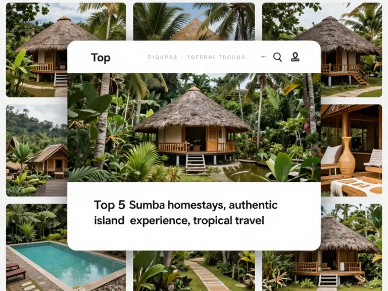 Top 5 Homestays in Sumba for an Authentic Island Experience