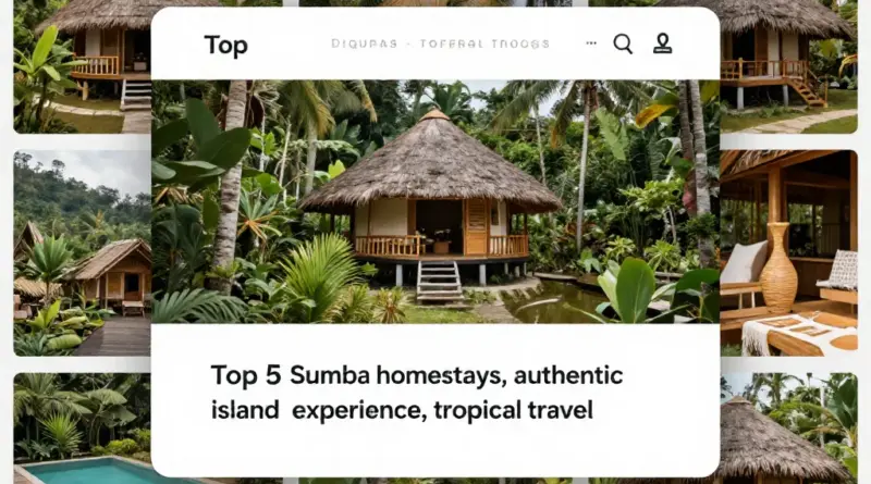 Top 5 Homestays in Sumba for an Authentic Island Experience