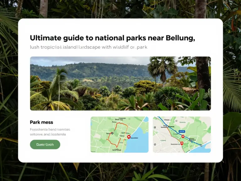 Ultimate Guide to National Parks Near Belitung