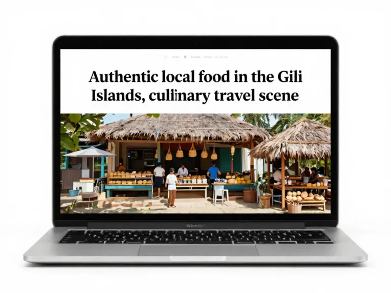 Where to Eat Authentic Local Food in the Gili Islands