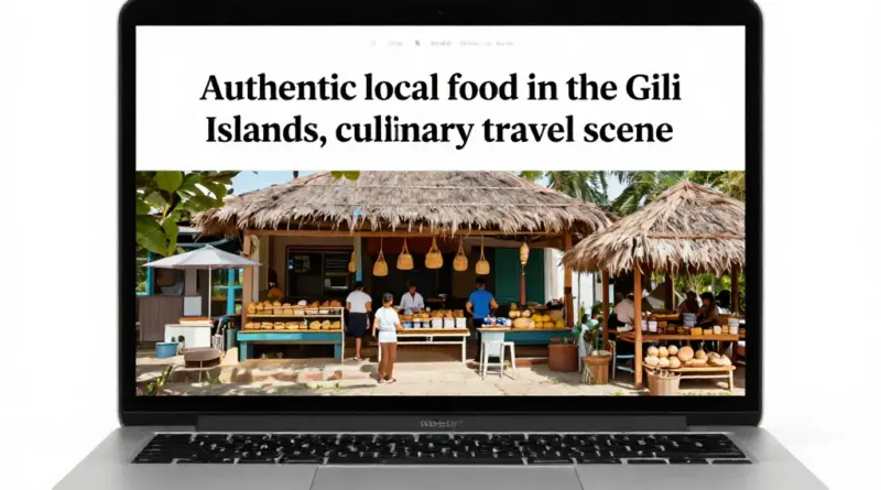 Where to Eat Authentic Local Food in the Gili Islands